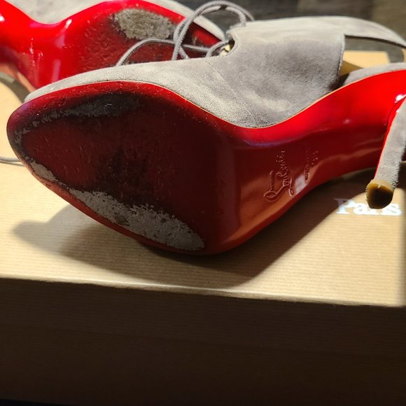 Christian Louboutin Allegra 120 Suede - Picture 7 of 8